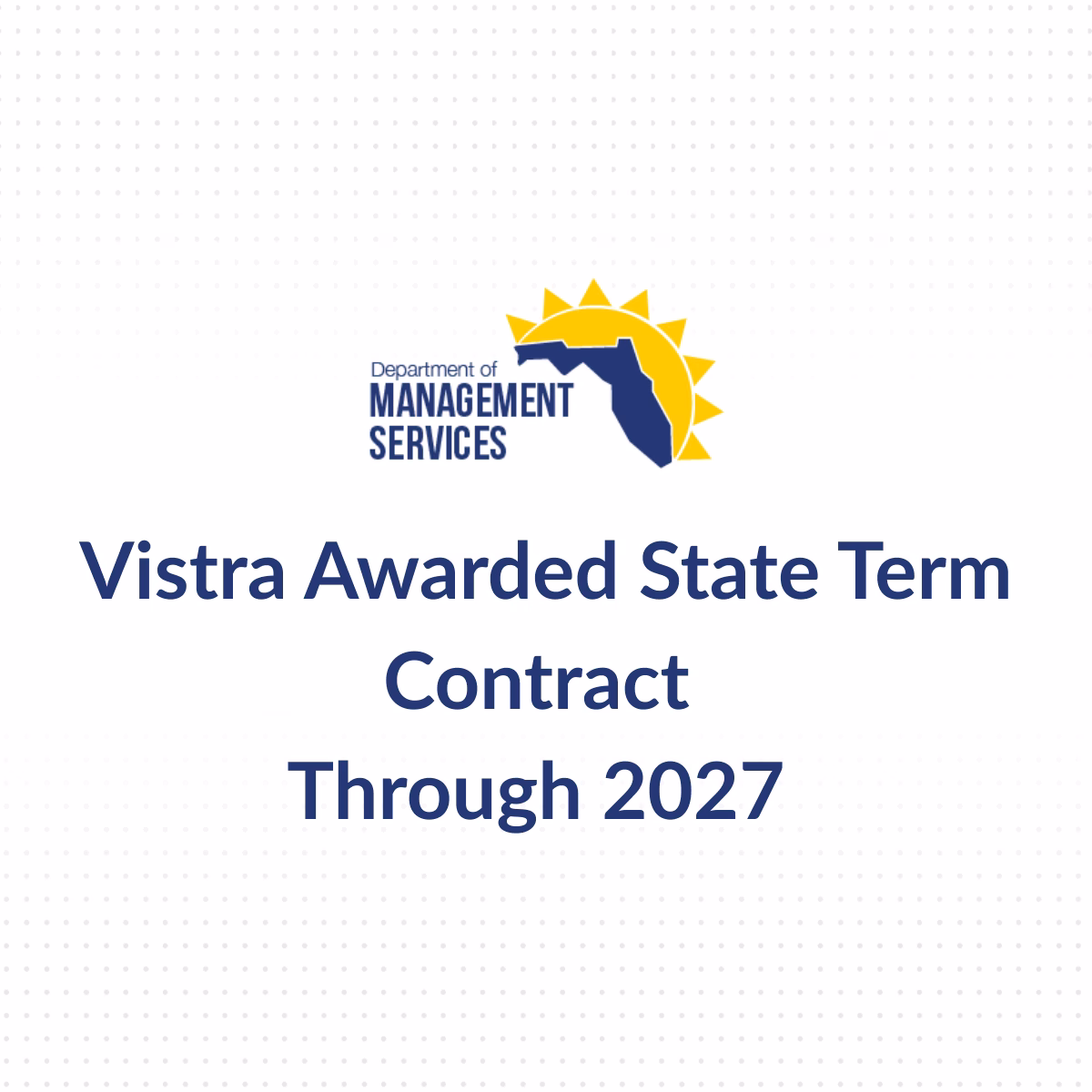 Vistra Awarded State Term Contract